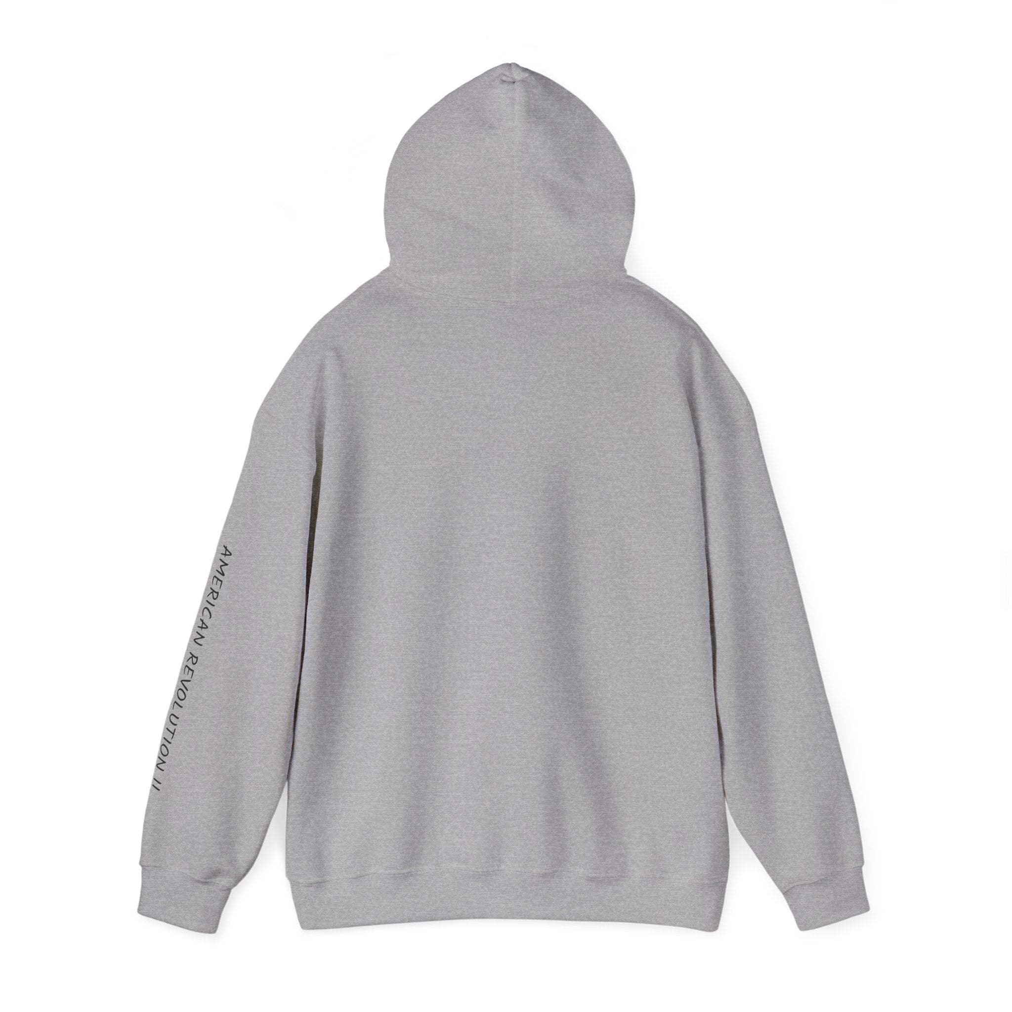 America in Distress Hoodie — Patriotic Eagle Flag Sweatshirt ("American Revolution")