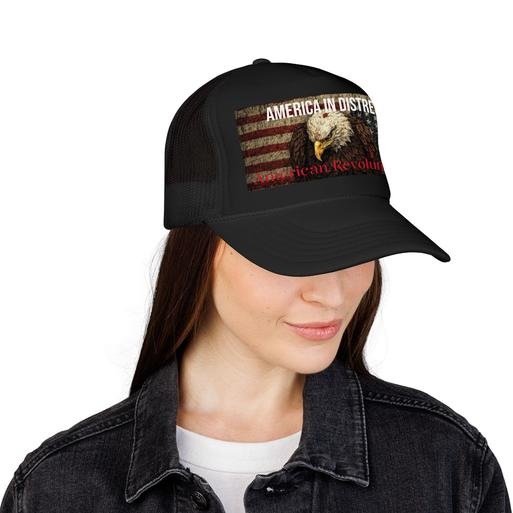America In Distress Trucker Hat — Revolution Series
