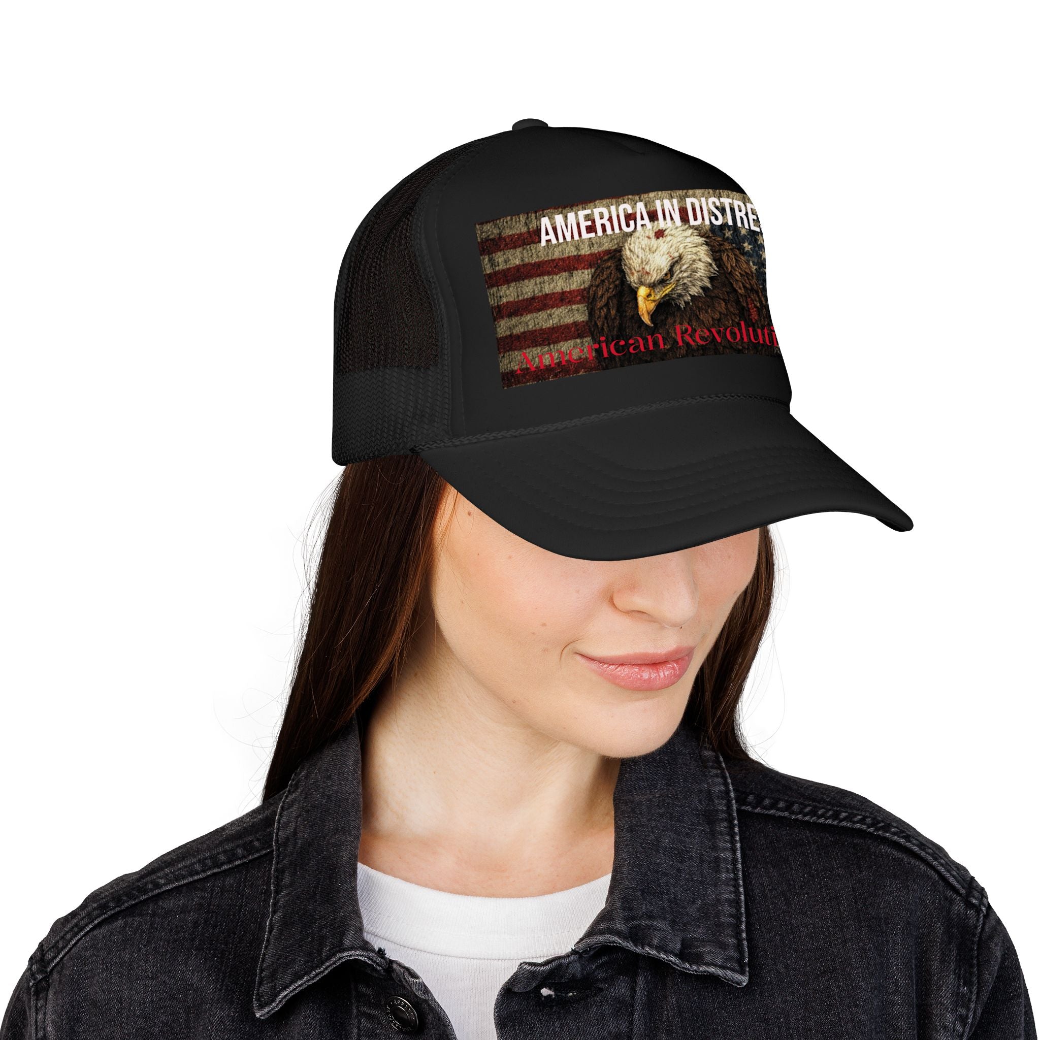 America In Distress Trucker Hat — Revolution Series