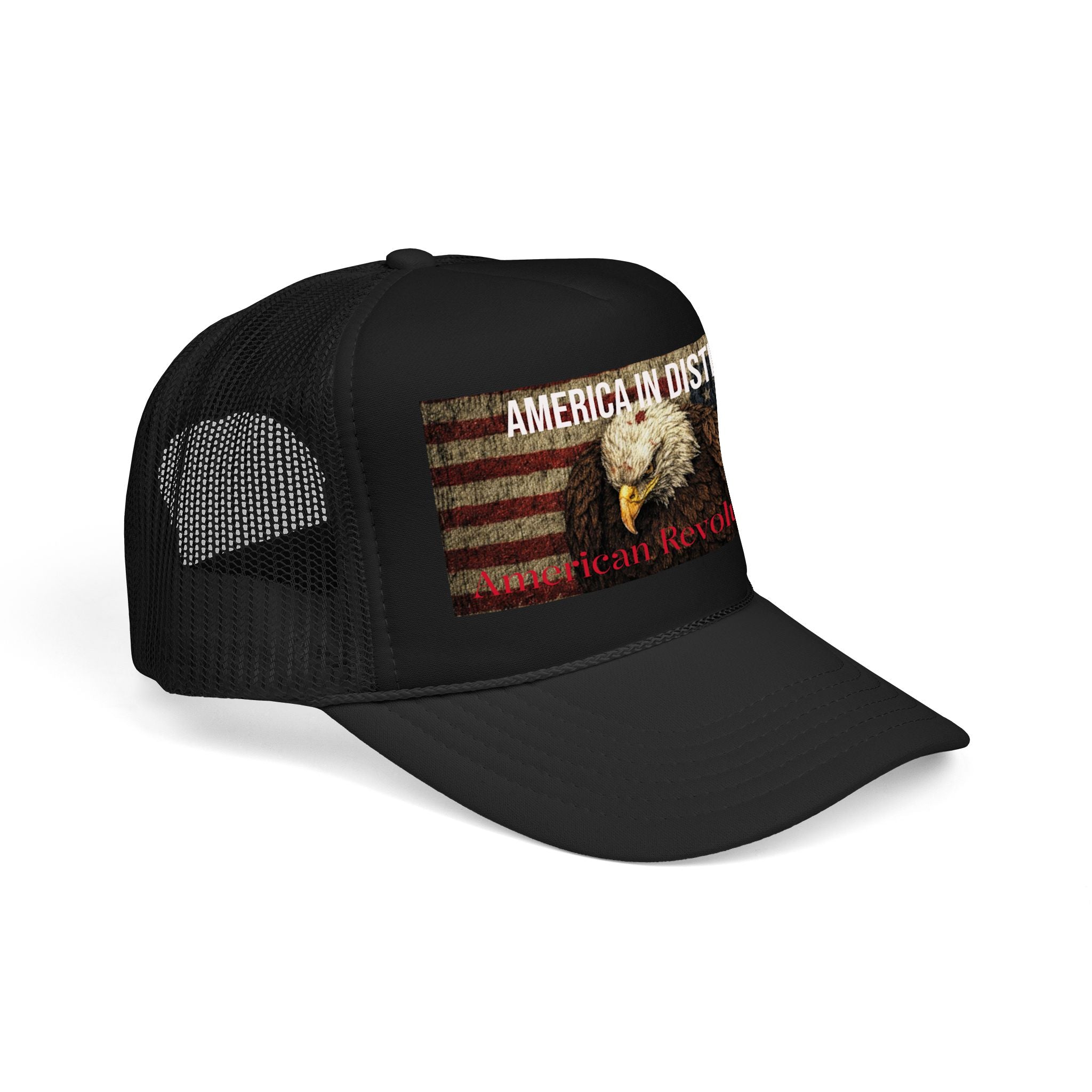 America In Distress Trucker Hat — Revolution Series