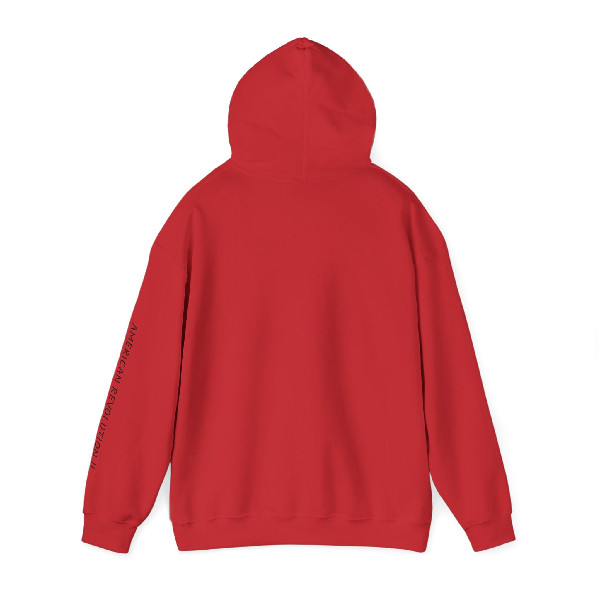 America in Distress Hoodie — Patriotic Eagle Flag Sweatshirt ("American Revolution")