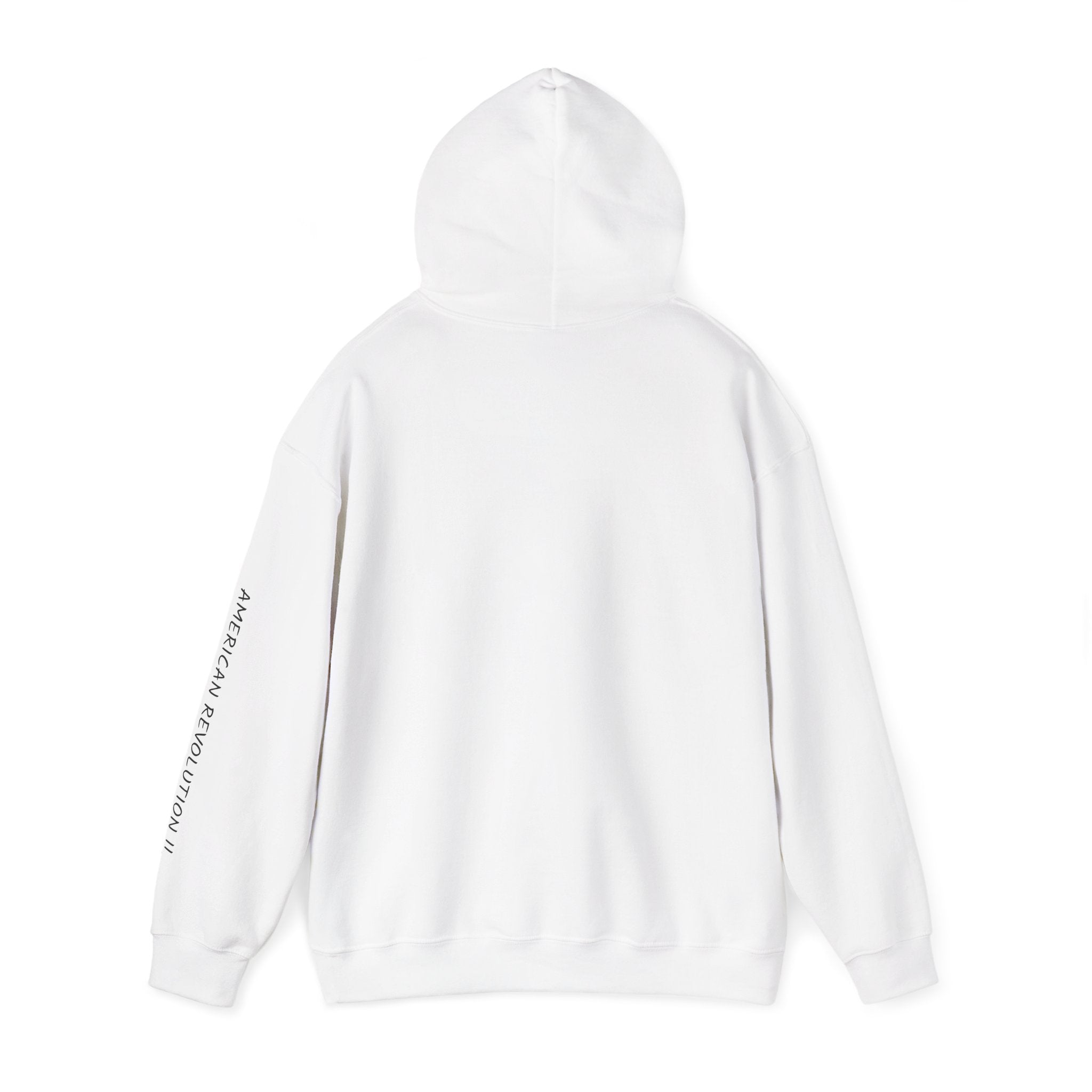 America in Distress Hoodie — Patriotic Eagle Flag Sweatshirt ("American Revolution")