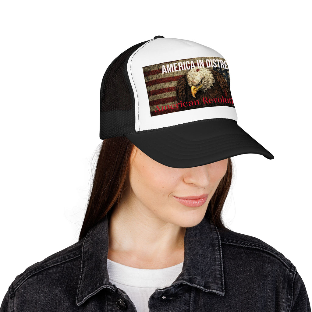 America In Distress Trucker Hat — Revolution Series
