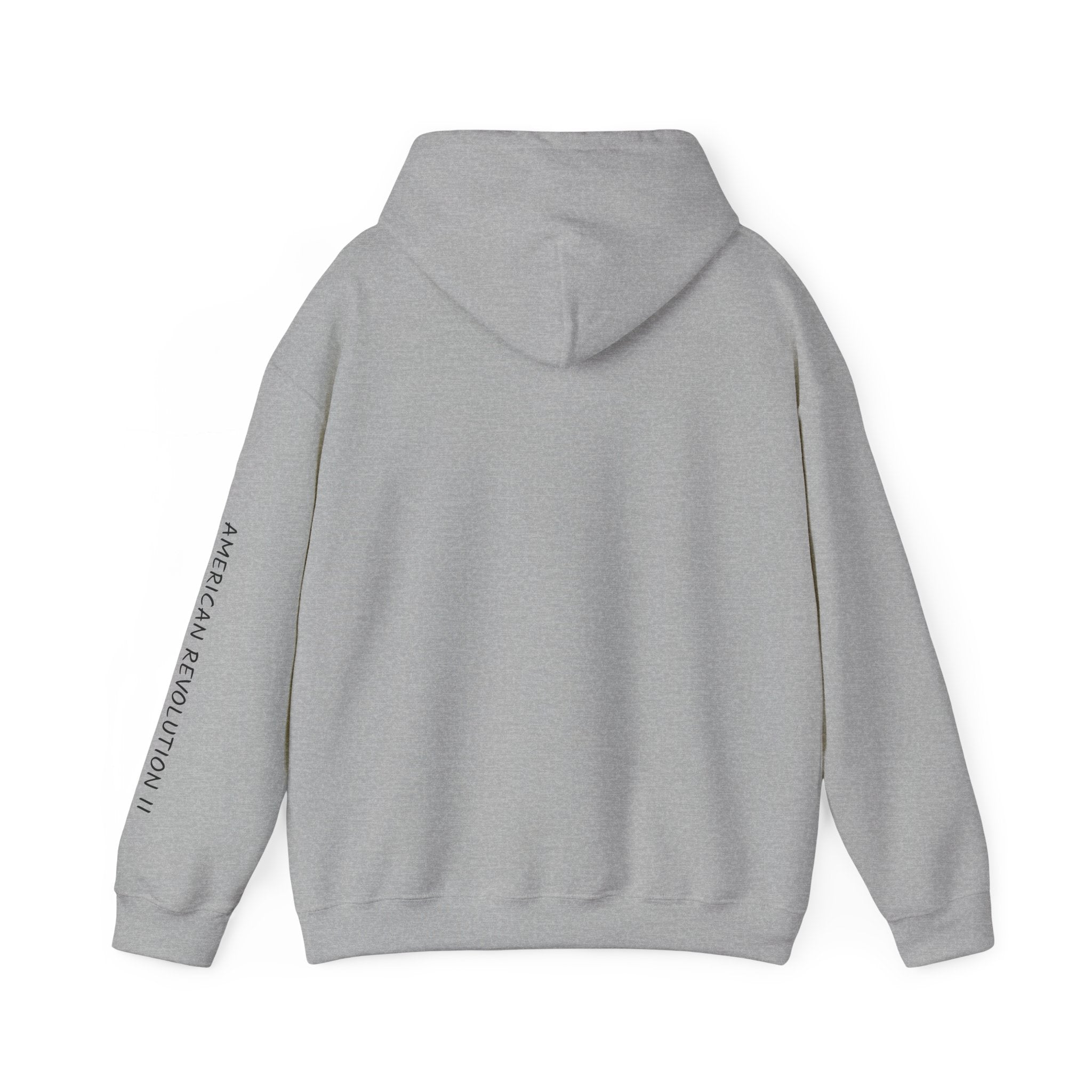 America in Distress Hoodie — Patriotic Eagle Flag Sweatshirt ("American Revolution")