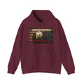 America in Distress Hoodie — Patriotic Eagle Flag Sweatshirt ("American Revolution")