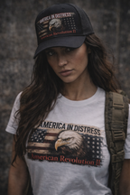America In Distress Trucker Hat — Revolution Series